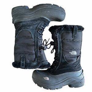 The North Face Kids Black Snow Boots Size 3